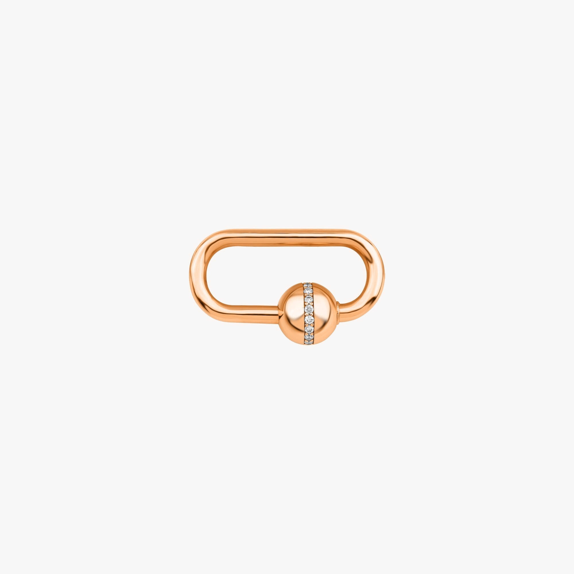 Modern Pırlanta Carabiner Kilit / Modern Diamond Carabiner Lock