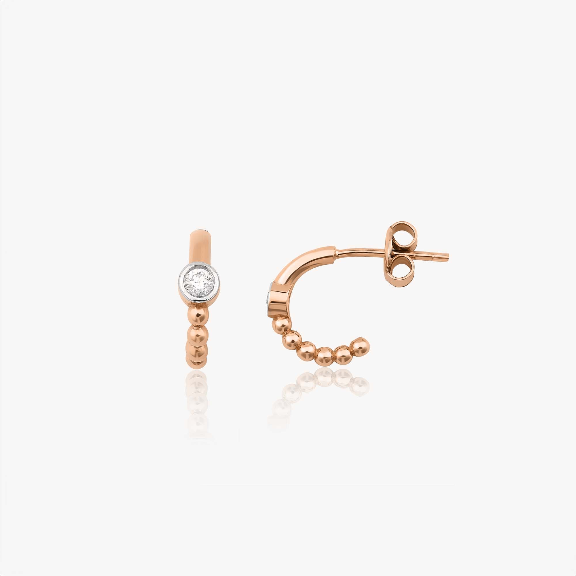 Pırlanta Parıltı Tanesi Küpe / Mini Sparkle