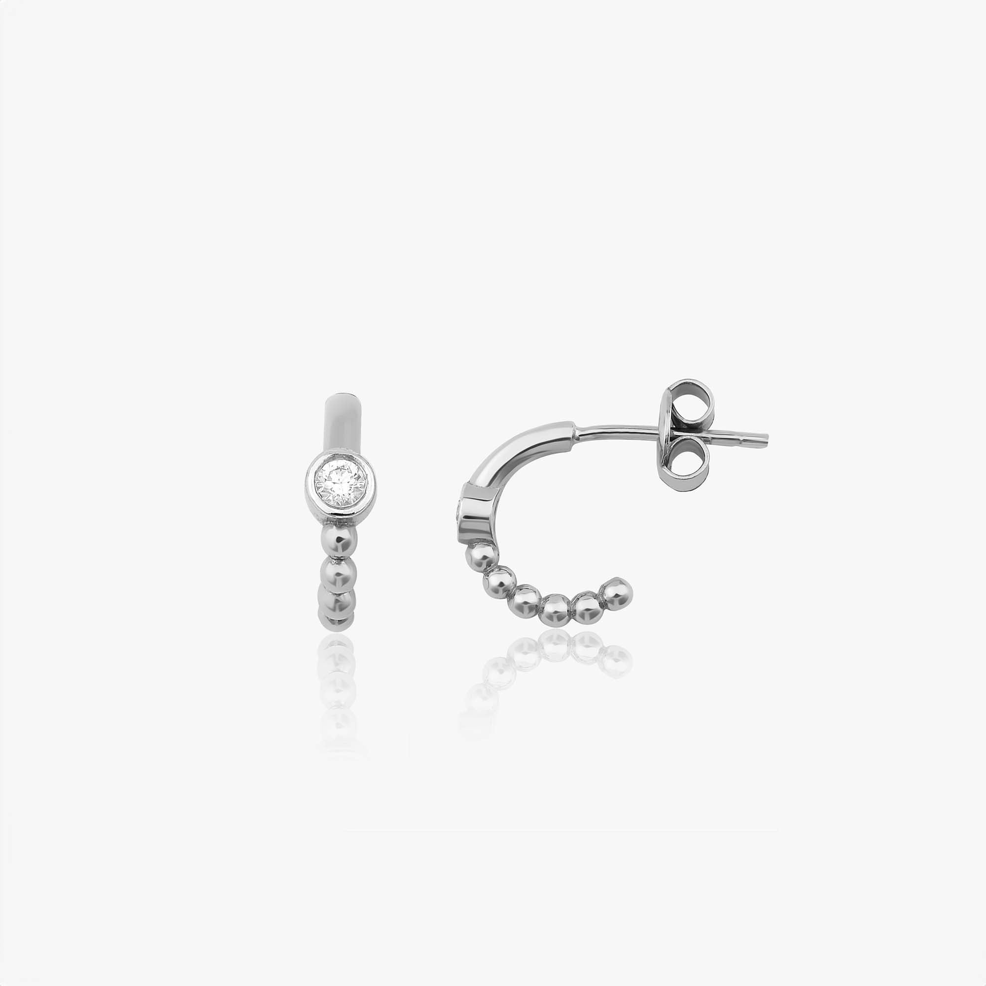 Pırlanta Parıltı Tanesi Küpe / Mini Sparkle