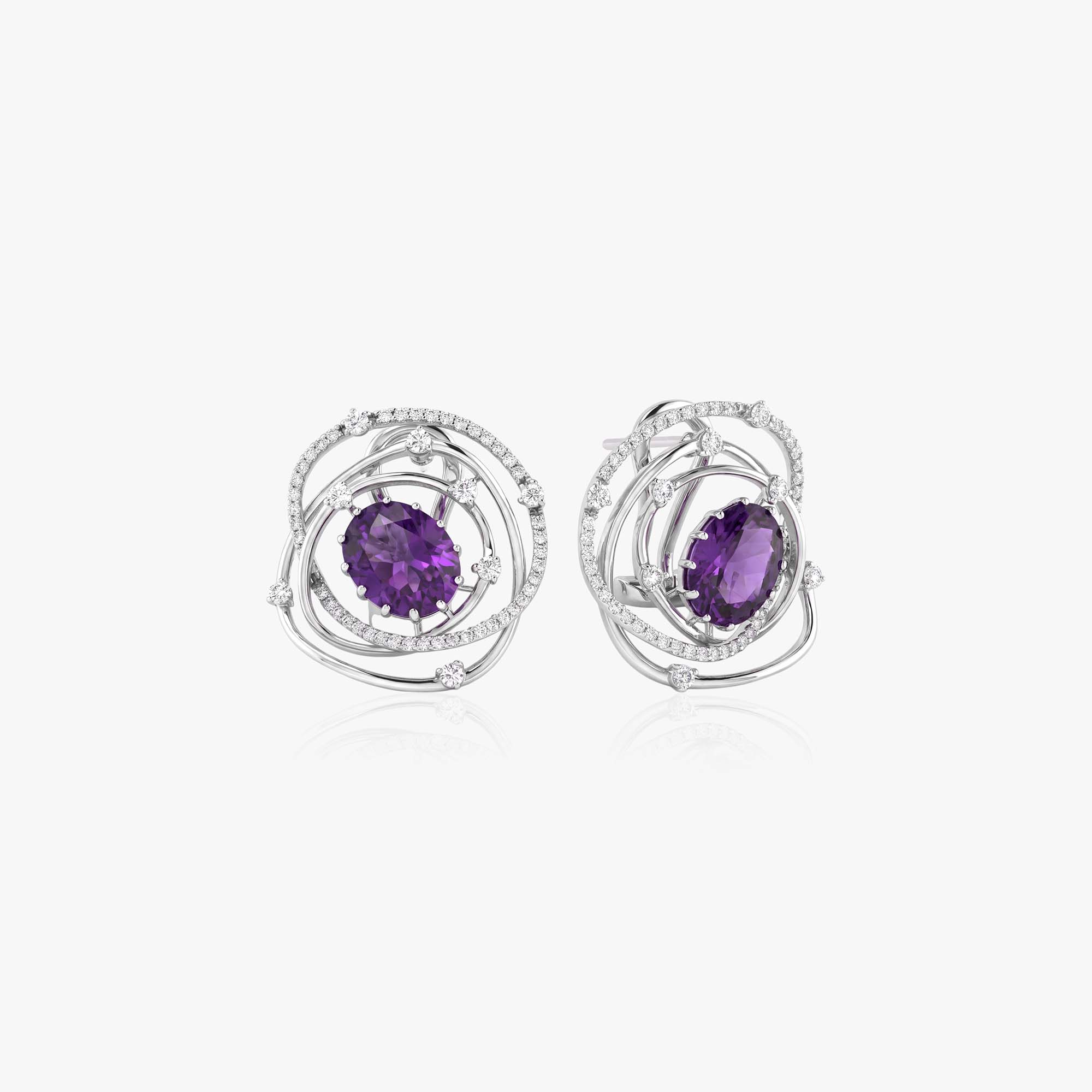 Milky Way Galaxy Earrings
