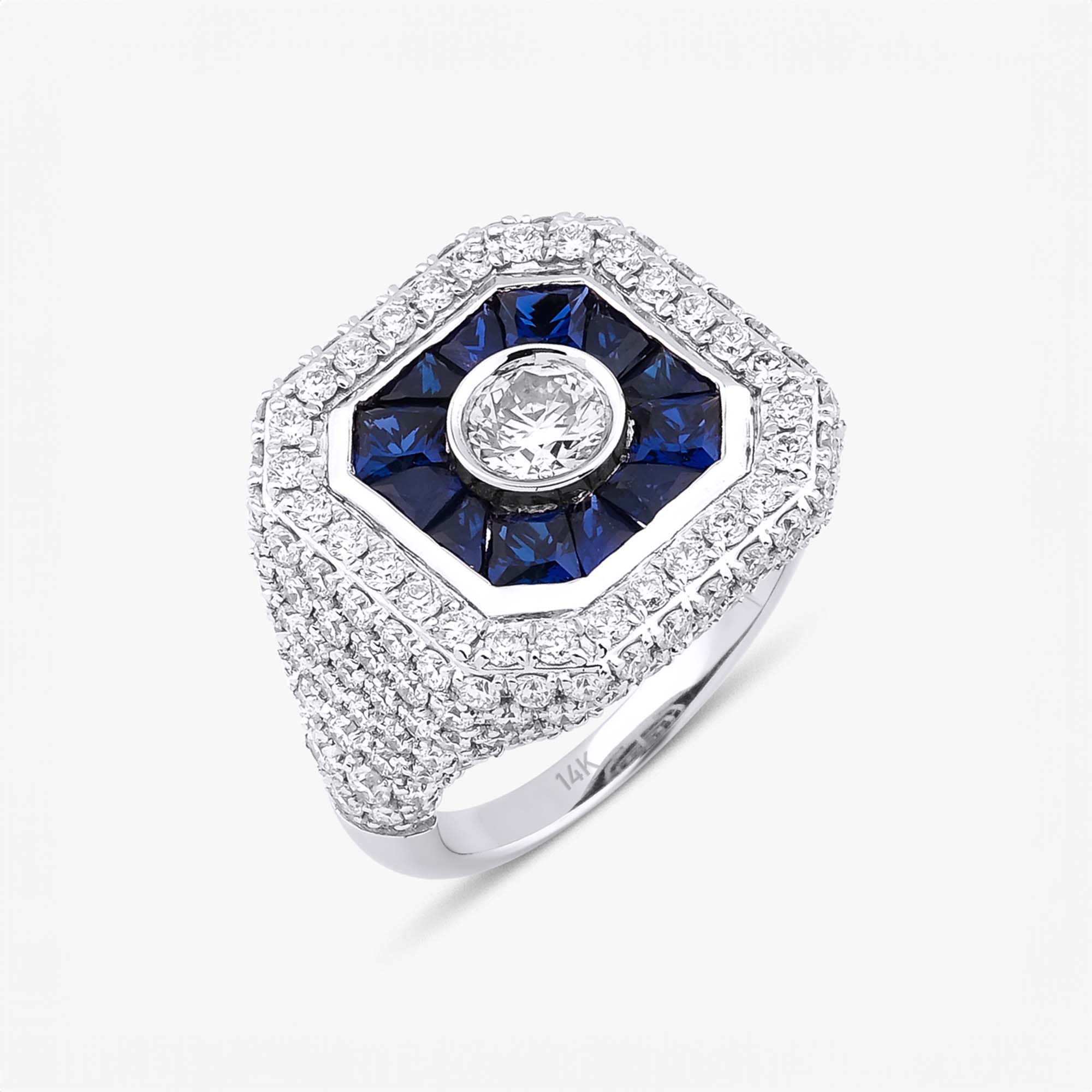 Imperial Sapphire Signet Ring