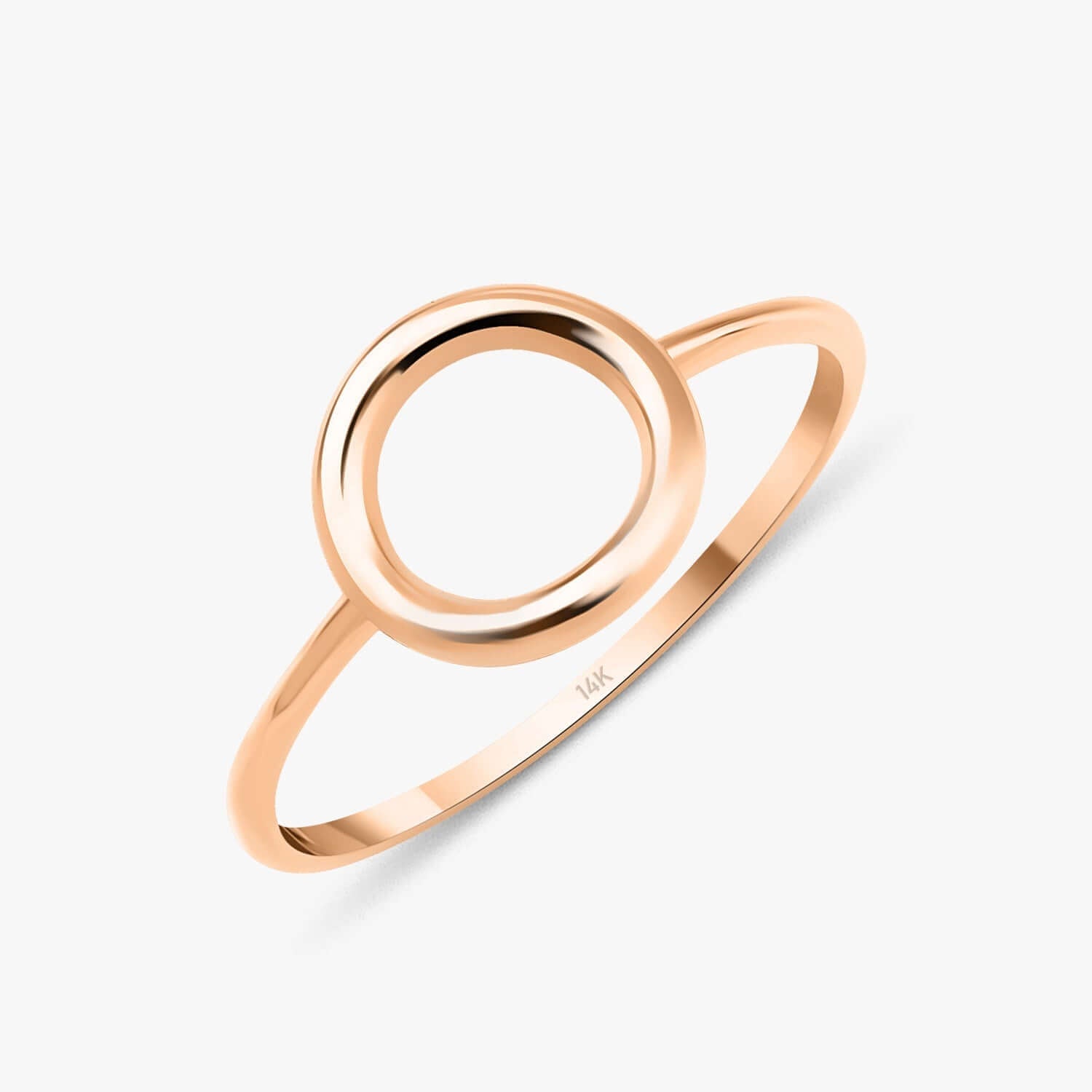 Minimal Açık Daire Yüzük / KARMA RING