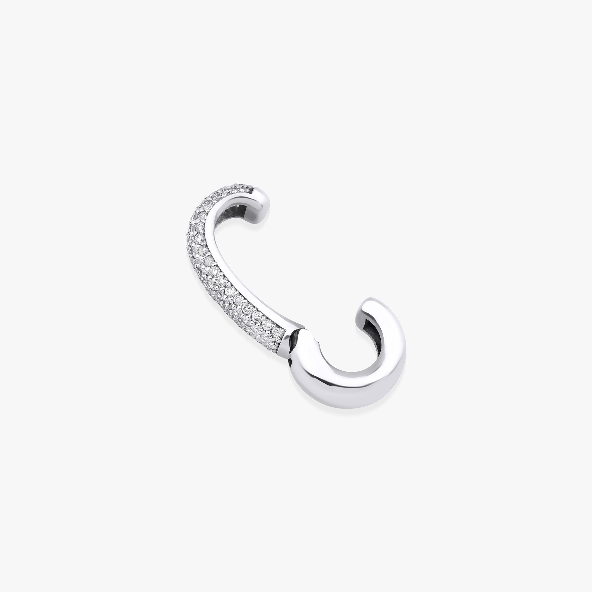 Pave Pırlanta Ear Cuff / Large Pave Cuff