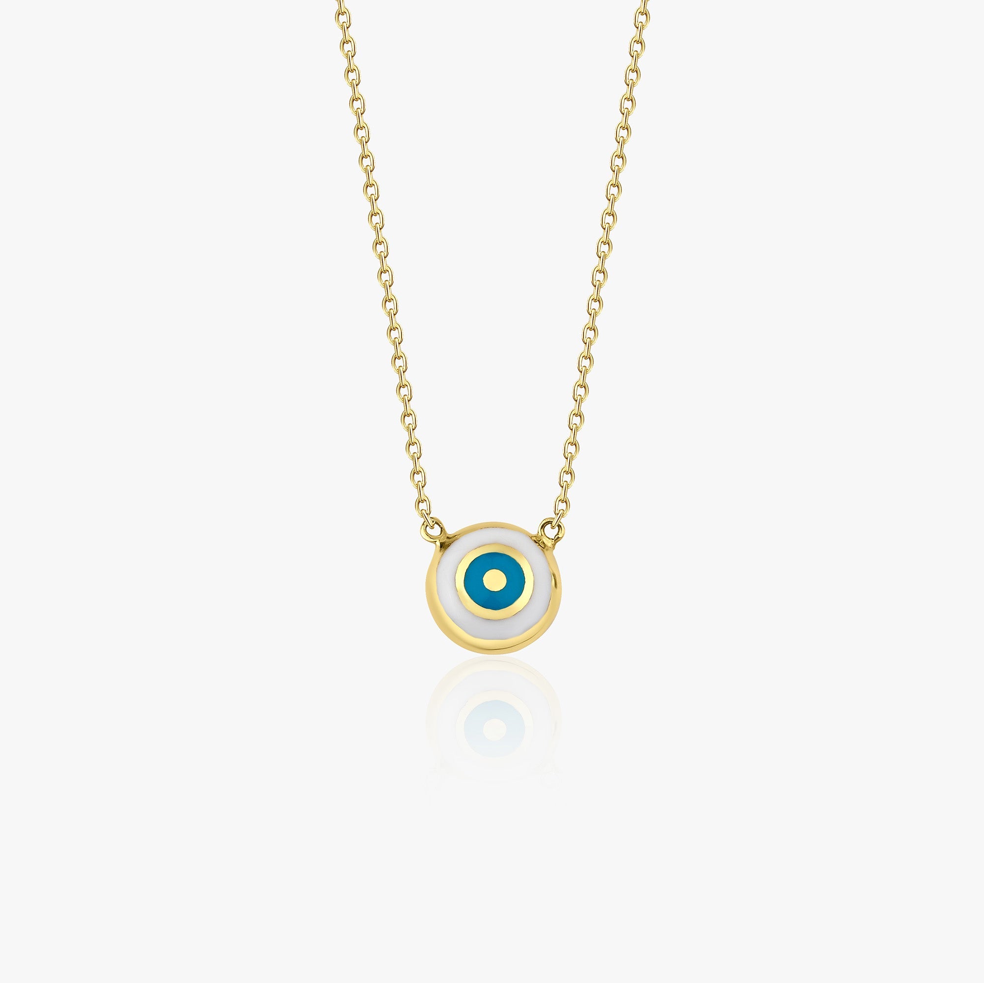 Minik Mavi Nazar Choker Kolye